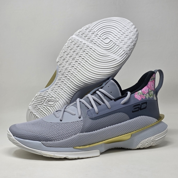 Under Armour Other - Under Armour Stephen Curry 7 Chinese New Year Floral Men Size 13 3021258-103 New